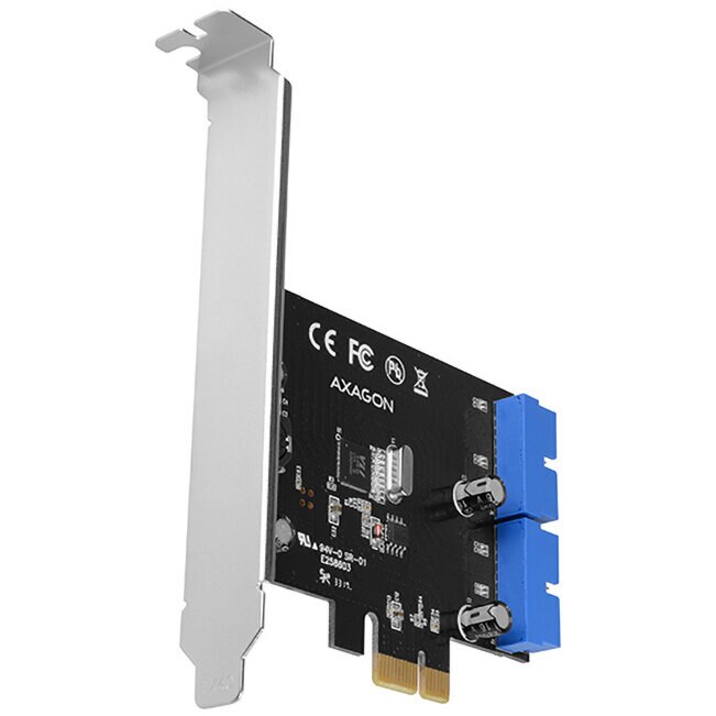 Adaptor AXAGON PCI-Express PCEU-034VL, USB3.0, UASP VIA + LP